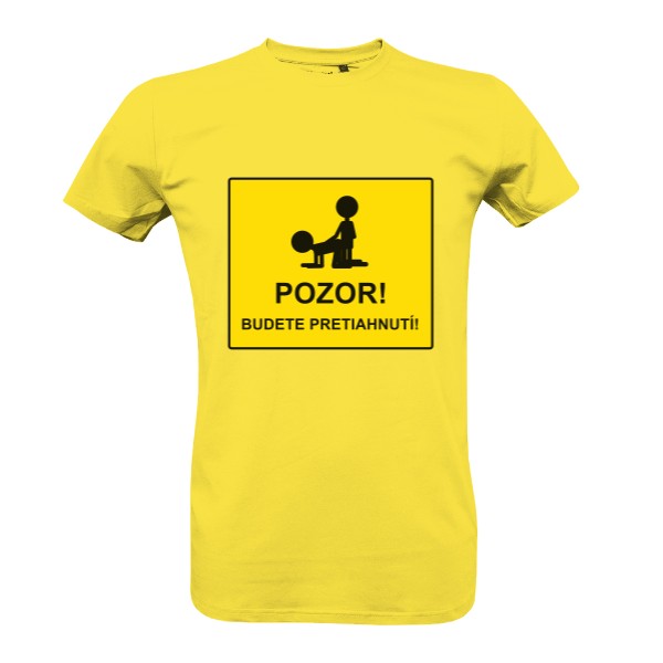 Tričko s potiskem Boli ste varovaní