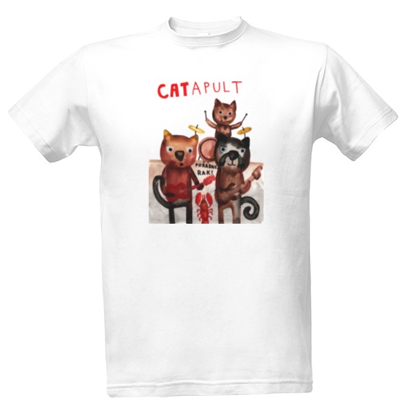 Tričko s potlačou CATapult