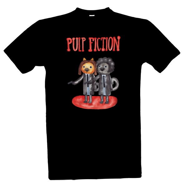 Tričko s potlačou Pulp Fiction